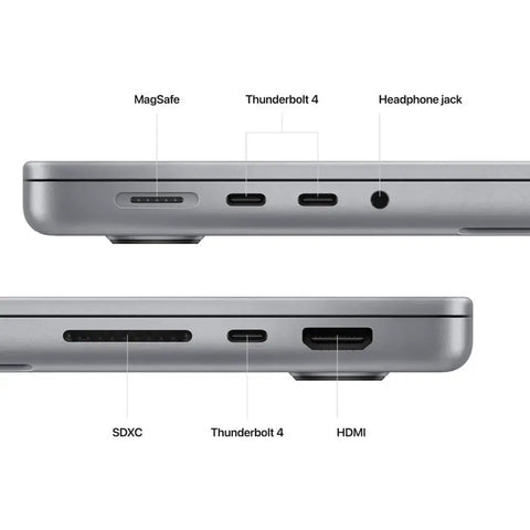 Refurbished (Excellent) - Apple MacBook Pro 16" (2021) - Space Grey (Apple M1 Max Chip / 2TB SSD / 64GB RAM) - English Apple warranty till Jan, 2026