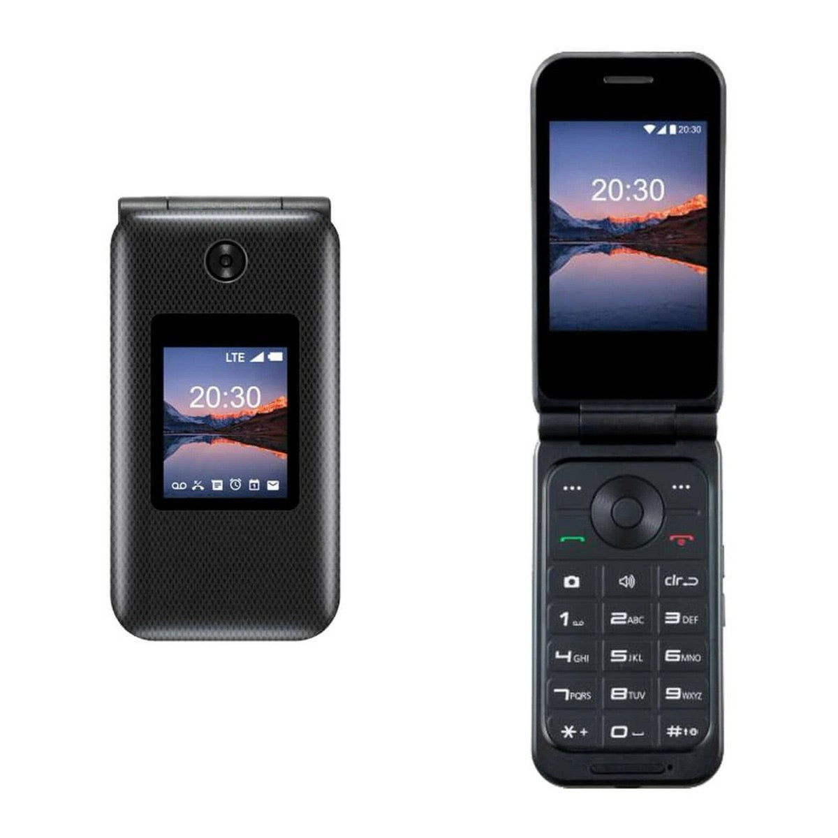 ZTE Cymbal 2 - Brand New Flip Phone Large Buttons, Long Battery Life