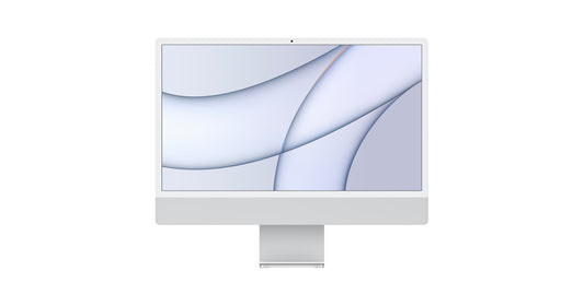 Refurbished (Excellent) - Apple iMac 24" (Spring 2021) - Silver (Apple M1 Chip/8-Core GPU/2TB SSD/16GB RAM) - En